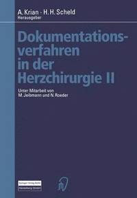 bokomslag Dokumentationsverfahren in der Herzchirurgie II