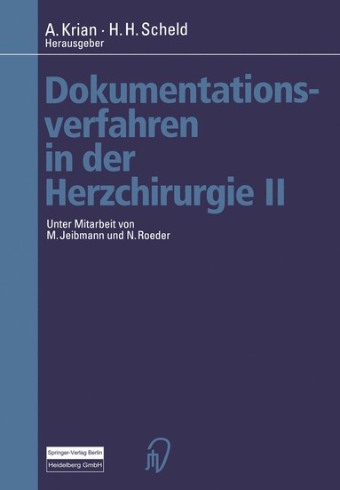 bokomslag Dokumentationsverfahren in der Herzchirurgie II