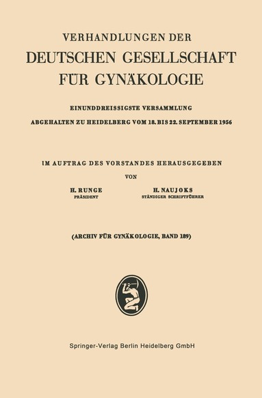 bokomslag Einunddreissigste Versammlung Abgehalten zu Heidelberg vom 18. bis 22. September 1956