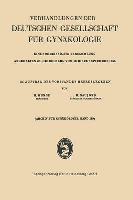 Einunddreissigste Versammlung Abgehalten zu Heidelberg vom 18. bis 22. September 1956 1