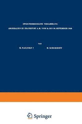 Hans Naujoks, Heinz Kirchhoff - Verhandlungen der Deutschen Gesellschaft für Gynäkologie, Häftad