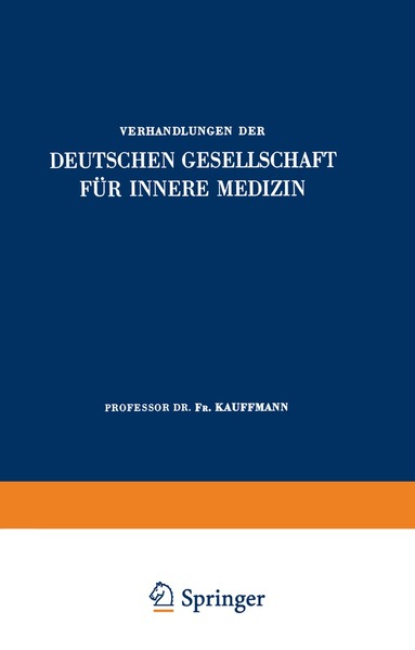 Fr. Kauffmann - Einundsechzigster Kongress, Häftad