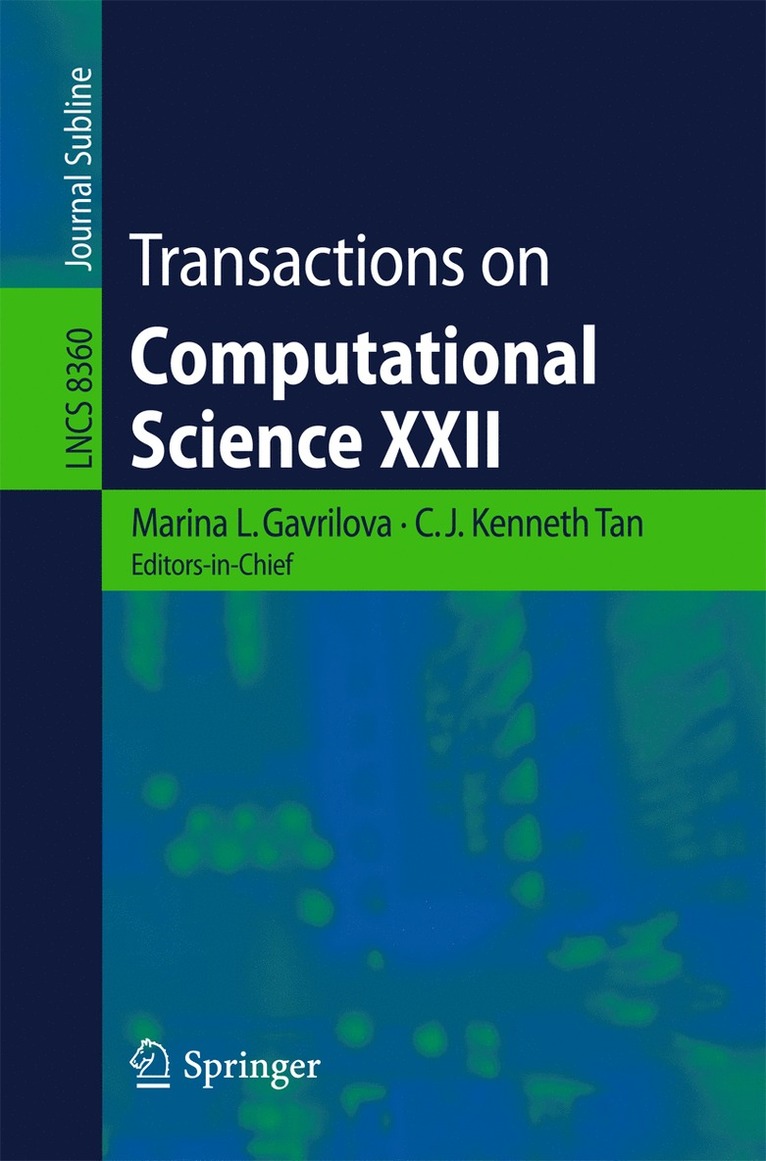 Transactions on Computational Science XXII 1