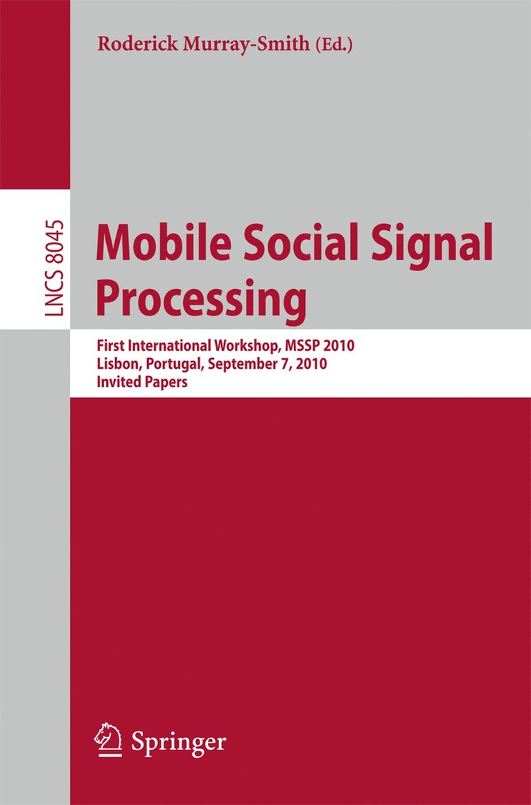 Mobile Social Signal Processing 1