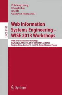 bokomslag Web Information Systems Engineering  WISE 2013 Workshops