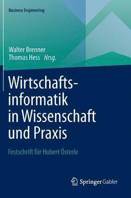 bokomslag Wirtschaftsinformatik in Wissenschaft und Praxis