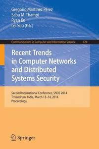 bokomslag Recent Trends in Computer Networks and Distributed Systems Security