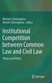 bokomslag Institutional Competition between Common Law and Civil Law