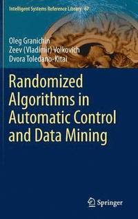 bokomslag Randomized Algorithms in Automatic Control and Data Mining