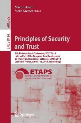 Martín Abadi, Steve Kremer, Steve Abadi, Martín - Principles of Security and Trust, Häftad