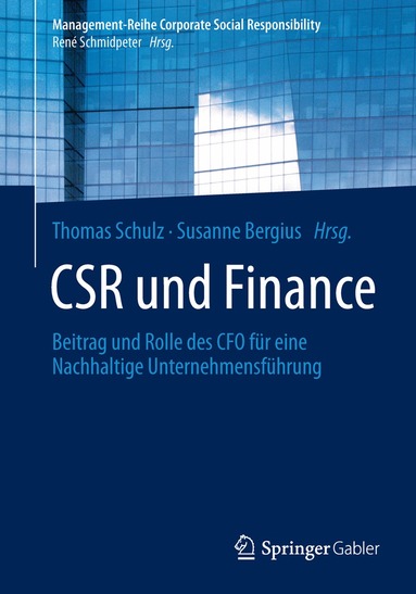 Thomas Schulz, Susanne Bergius - CSR und Finance, Häftad