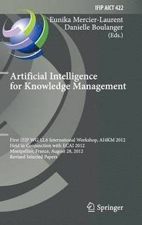 bokomslag Artificial Intelligence for Knowledge Management