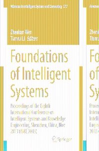 bokomslag Foundations of Intelligent Systems