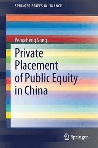 bokomslag Private Placement of Public Equity in China