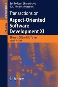 bokomslag Transactions on Aspect-Oriented Software Development XI