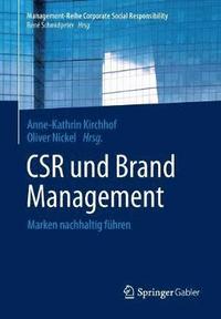 bokomslag CSR und Brand Management