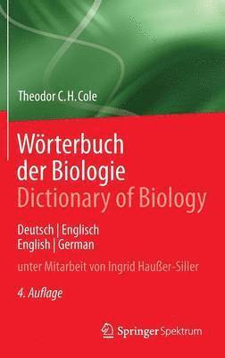 Wrterbuch der Biologie Dictionary of Biology 1