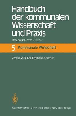 Handbuch der kommunalen Wissenschaft und Praxis 1