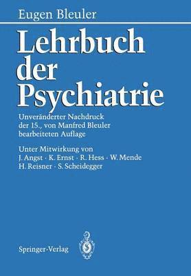 Lehrbuch der Psychiatrie 1