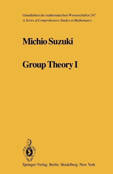 M. Suzuki - Group Theory I, Häftad