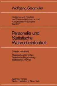 bokomslag Personelle und Statistische Wahrscheinlichkeit