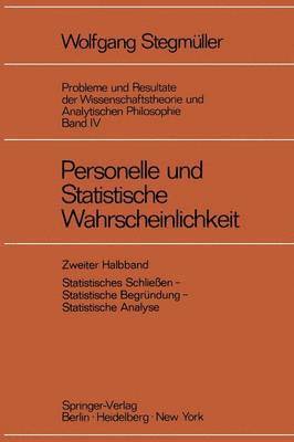 bokomslag Personelle und Statistische Wahrscheinlichkeit