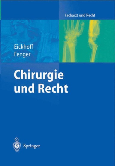 bokomslag Chirurgie und Recht