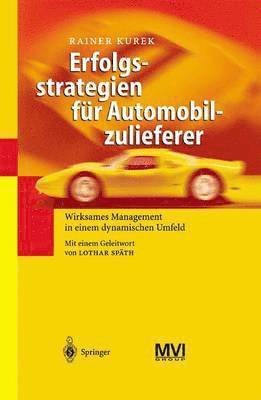 bokomslag Erfolgsstrategien fr Automobilzulieferer