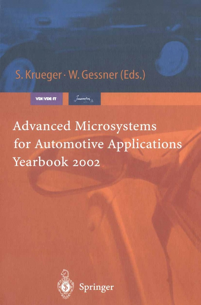 Sven Krueger, Wolfgang Gessner - Advanced Microsystems for Automotive Applications Yearbook 2002, Häftad