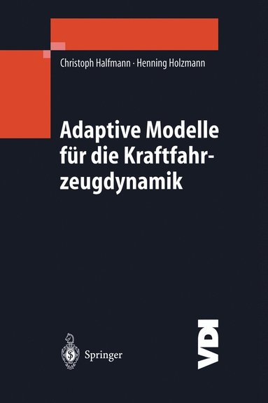 bokomslag Adaptive Modelle fr die Kraftfahrzeugdynamik