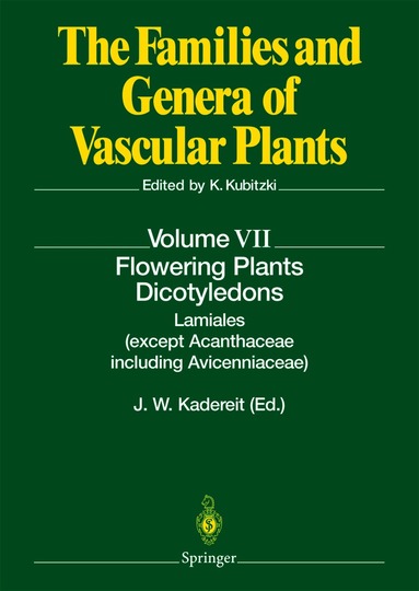 Joachim W. Kadereit - Flowering Plants · Dicotyledons, Häftad