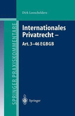 Internationales Privatrecht  Art. 346 EGBGB 1