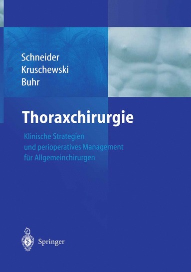 bokomslag Thoraxchirurgie