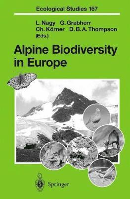 bokomslag Alpine Biodiversity in Europe