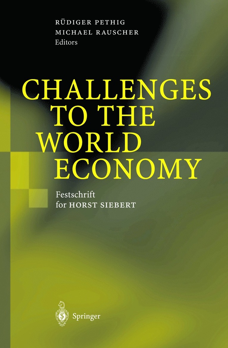 Challenges to the World Economy 1