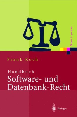 bokomslag Handbuch Software- und Datenbank-Recht