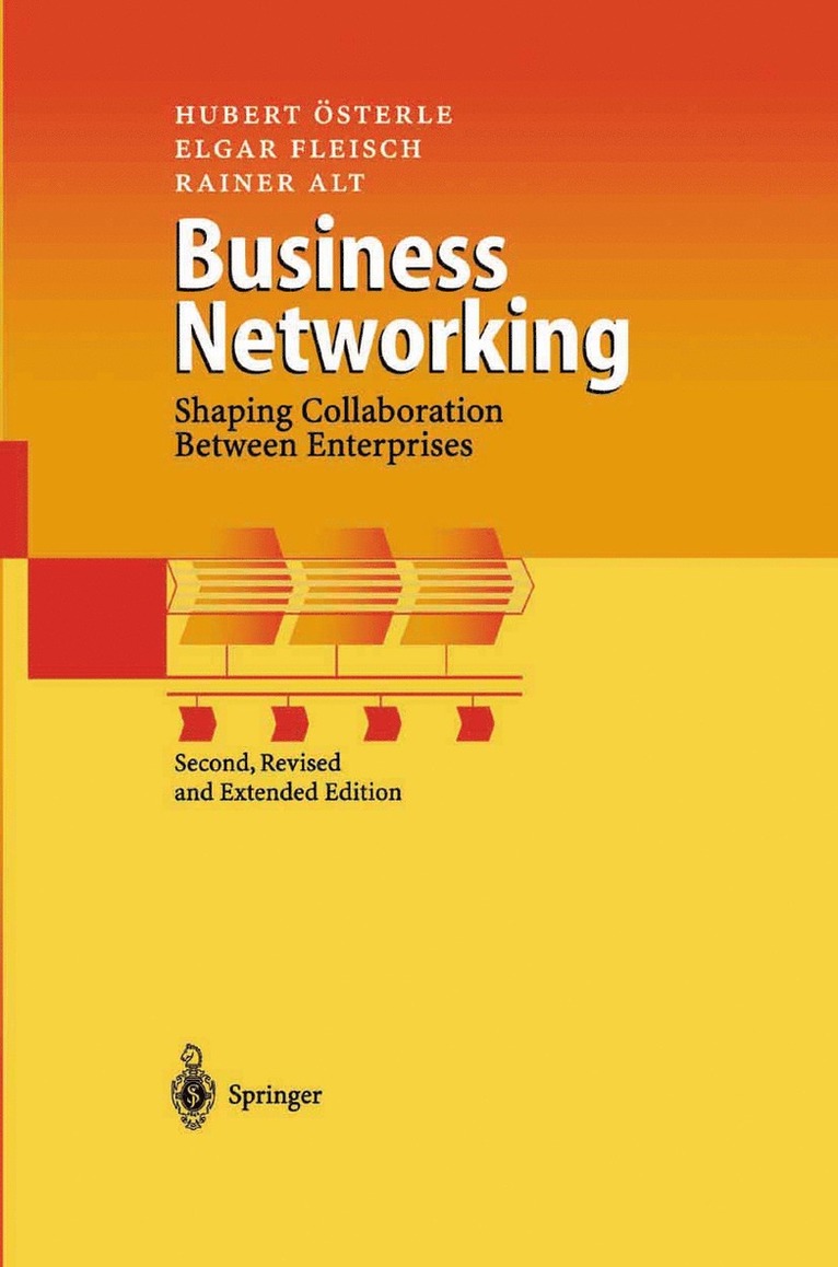 Hubert Österle, Elgar Fleisch, Rainer Alt, Hubert Osterle - Business Networking, Häftad