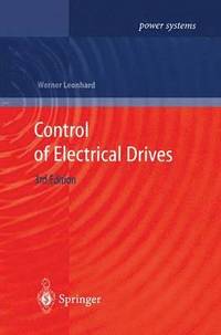 bokomslag Control of Electrical Drives