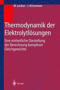 bokomslag Thermodynamik der Elektrolytlsungen