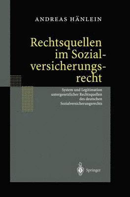 bokomslag Rechtsquellen im Sozialversicherungsrecht