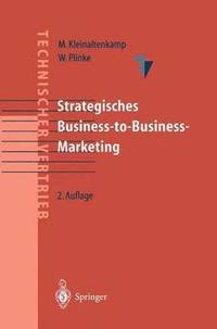 bokomslag Strategisches Business-to-Business-Marketing