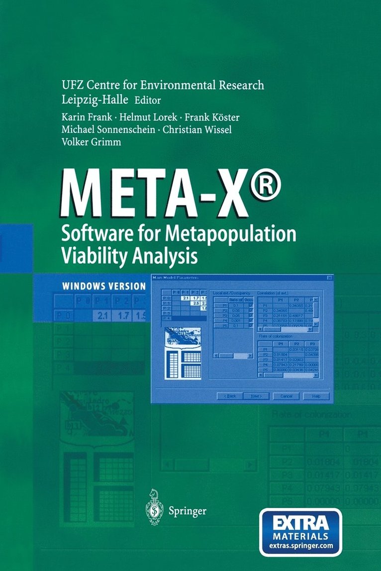 META-X-Software for Metapopulation Viability Analysis 1