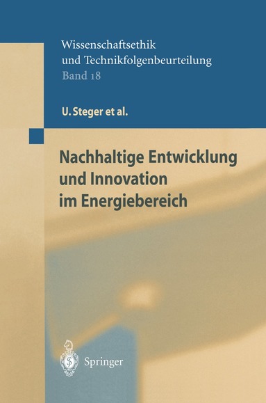 U. Steger, W. Achterberg, K. Blok, H. Bode, W. Frenz, C. Gather, G. Hanekamp, D. Imboden, M. Jahnke, M. Kost, R. Kurz, H.G. Nutzinger, Th. Ziesemer, S. Kilic - Nachhaltige Entwicklung und Innovation im Energiebereich, Häftad