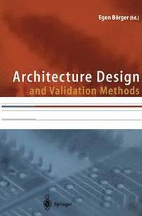 bokomslag Architecture Design and Validation Methods