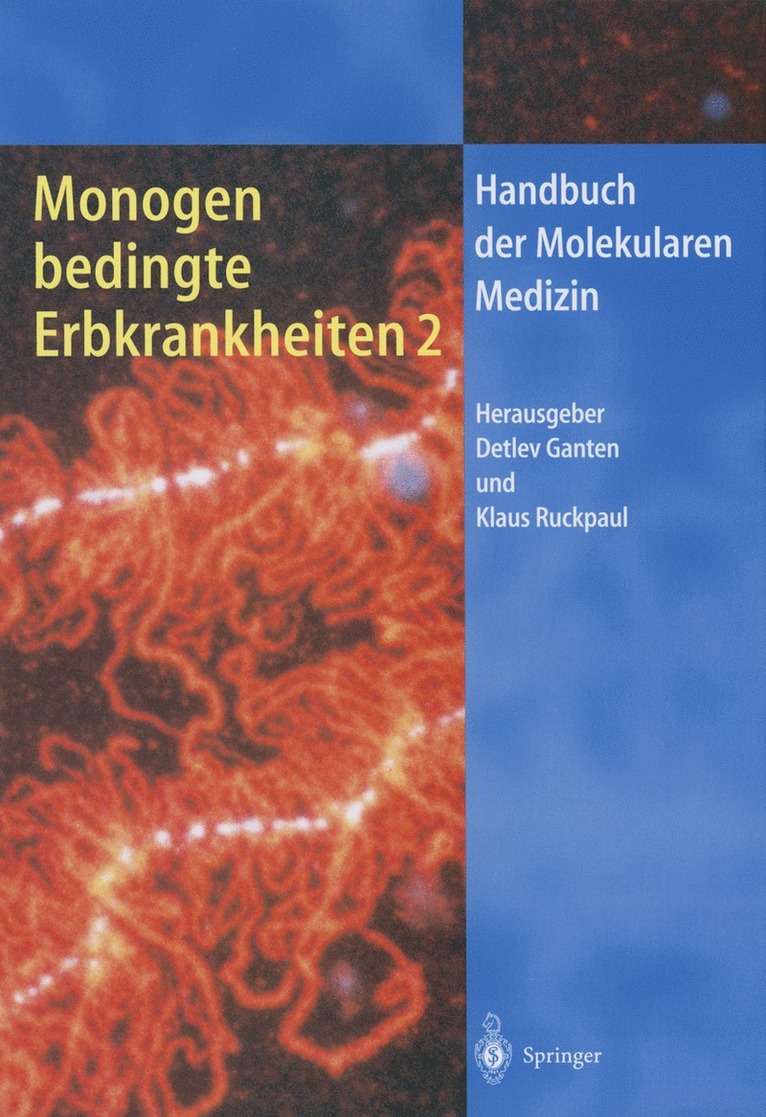 Detlev Ganten, Klaus Ruckpaul - Monogen bedingte Erbkrankheiten 2, Häftad