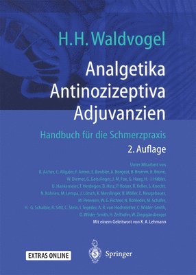 bokomslag Analgetika Antinozizeptiva Adjuvanzien