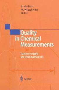 bokomslag Quality in Chemical Measurements