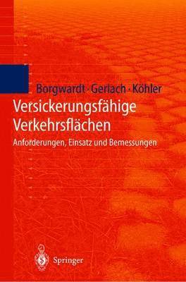 bokomslag Versickerungsfhige Verkehrsflchen