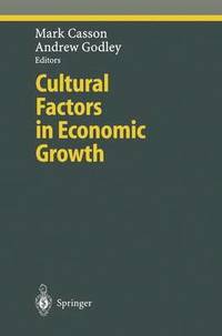 bokomslag Cultural Factors in Economic Growth