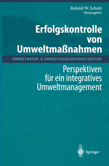 Roland W. Scholz - Erfolgskontrolle von Umweltmaßnahmen, Häftad